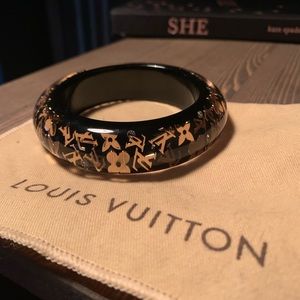 Louis Vuitton resin bangle bracelet